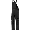 Spodnie robocze ogrodniczki unisex Bib & Brace Twill Cordura P031459F czarny Spodnie robocze ogrodniczki unisex Bib & Brace Twill Cordura P031459F czarny