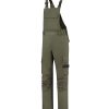 Spodnie robocze ogrodniczki unisex Bib & Brace Twill Cordura P031459F army Spodnie robocze ogrodniczki unisex Bib & Brace Twill Cordura P031459F army