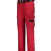 Spodnie robocze damskie Work Pants Twill Women P020299F czerwony