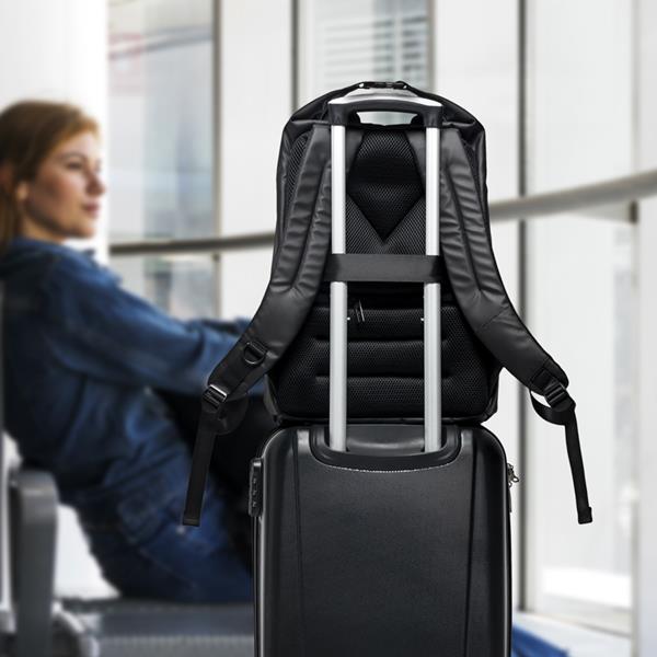 Antykradzieżowy plecak na laptopa z odblaskowymi detalami P090664P