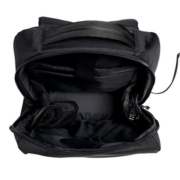 Plecak na laptopa z plandeki z suwakami P090536P