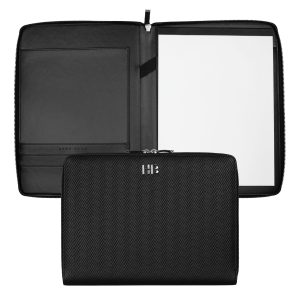 Teczka A4 Herringbone Black P091703P PM-HTA106A