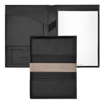 Teczka A5 Delano Taupe & Black P093051P