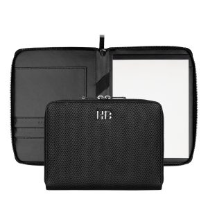 Teczka konferencyjnaA5 Herringbone Black P091705P PM-HTM106A