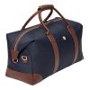Torba podróżna Button Navy & Brown P092917P
