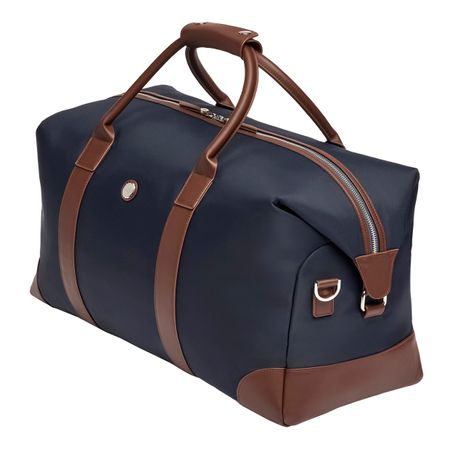 Torba podróżna Button Navy & Brown P092917P