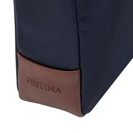 Torba reporterska Button Navy & Brown P092926P