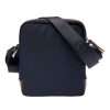 Torba reporterska Button Navy & Brown P092926P