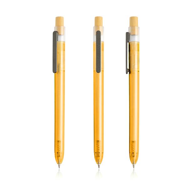 Dlugopis z recyklingowanego plastiku / OPC Translucid P093263P pomarańczowy