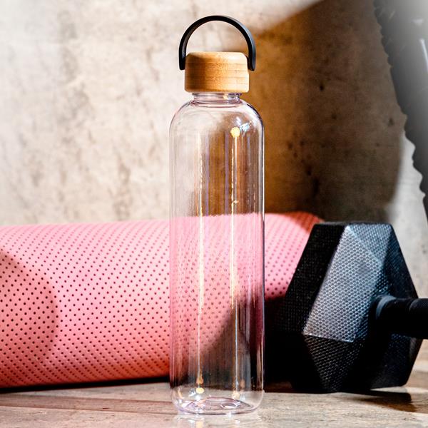 Butelka tritanowa z bambusowym korkiem - 1L / BTBOTTLE P093126P