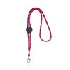 Smycz z karabińczykiem / Ecoyard P092534P różowy Smycz z karabińczykiem / Ecoyard P092534P różowy
