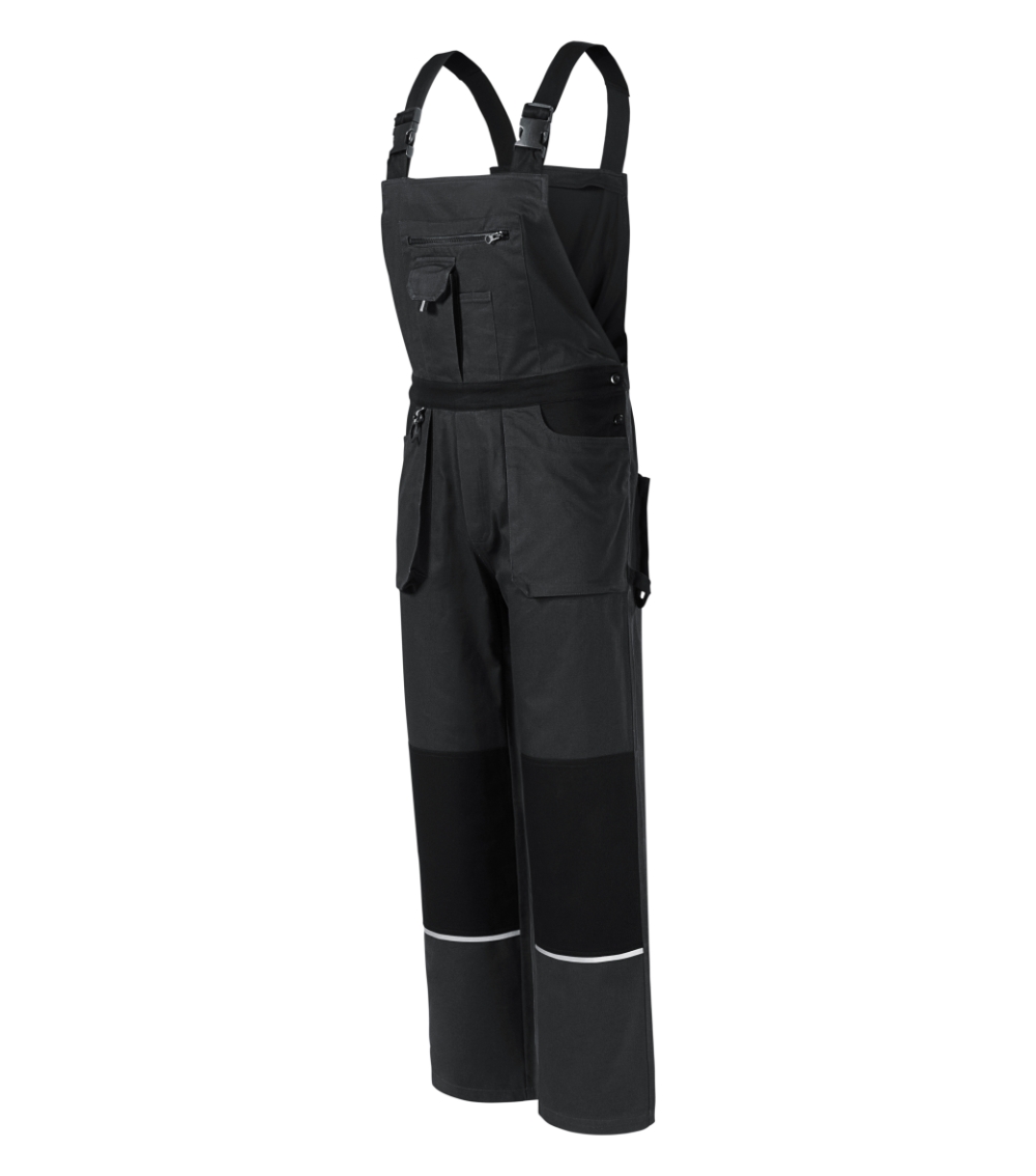 Spodnie robocze ogrodniczki męskie Woody P028338F ebony gray