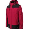 Zimowa kurtka softshellowa męska Vertex P044286F marlboro czerwony