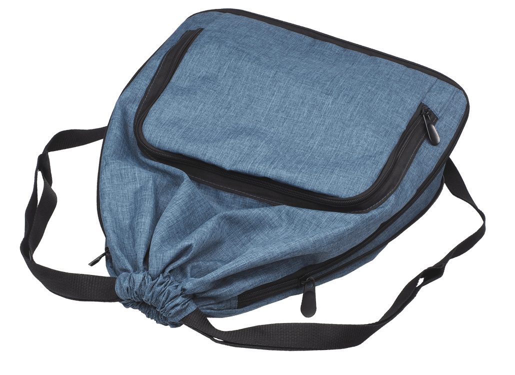 Plecak-worek P049814J niebieski