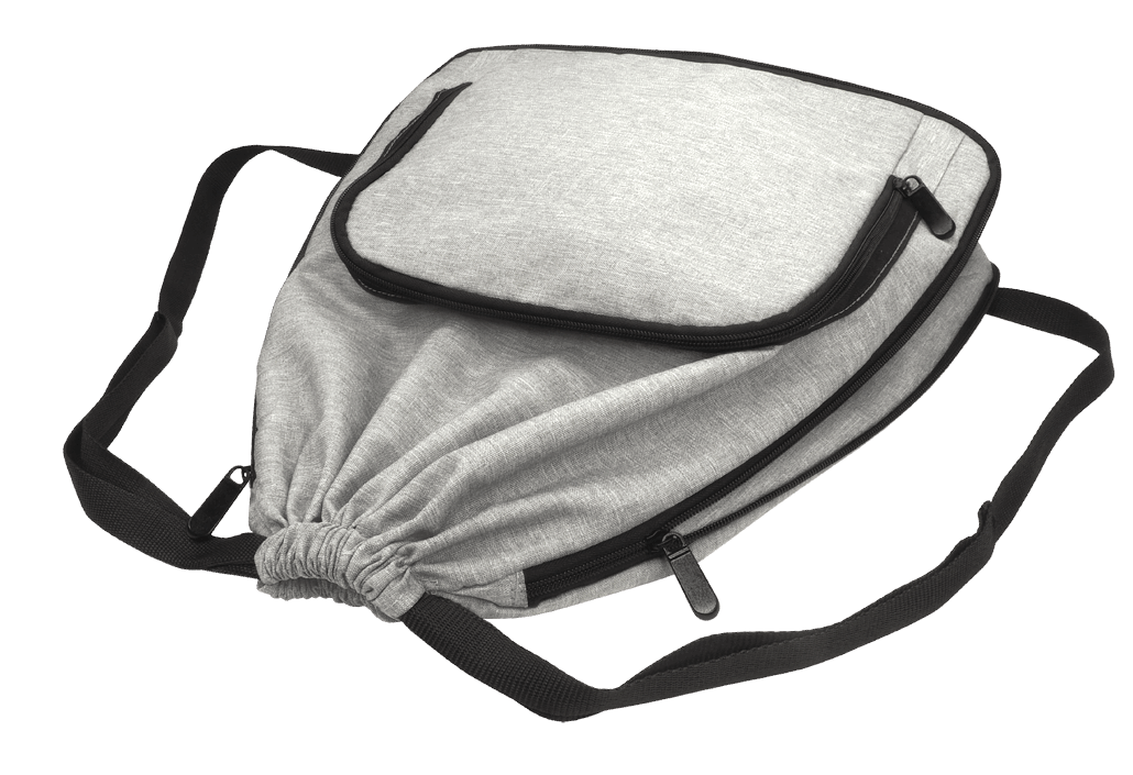 Plecak-worek P049814J szary