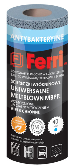 Czyściwo włókninowe Super MELTBLOWN  (rolka 40 listków) P049990J JA-J145021212