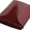 Portfel RFID P049931J wiśniowy