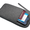 Portfel podróżny P049843J szary