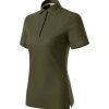 Koszulka polo damska Prime (GOTS) P064243F khaki