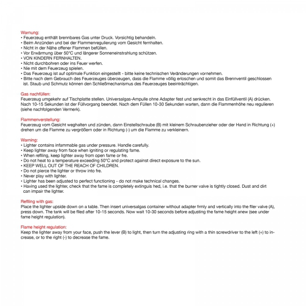 Zapalniczka P085320K