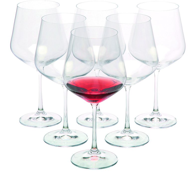 Zestaw 6 kieliszków do czerwonego wina, 570 ml P092663P