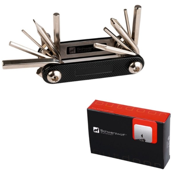 Zestaw narzędzi rowerowych TIBESTI Schwarzwolf P088906G