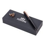 Zestaw upominkowy Festina długopis i spinki do mankietów - FJM221N + FSR1654N P091517P