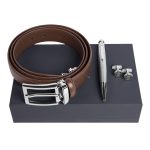Zestaw upominkowy Festina długopis, spinki do mankietów i pasek - FAB326Y + FJM221B + FSW3454B P091408P