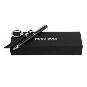 Zestaw upominkowy HUGO BOSS długopis i brelok - HAK311A + HSC3114A P092089P PM-HPBK311A