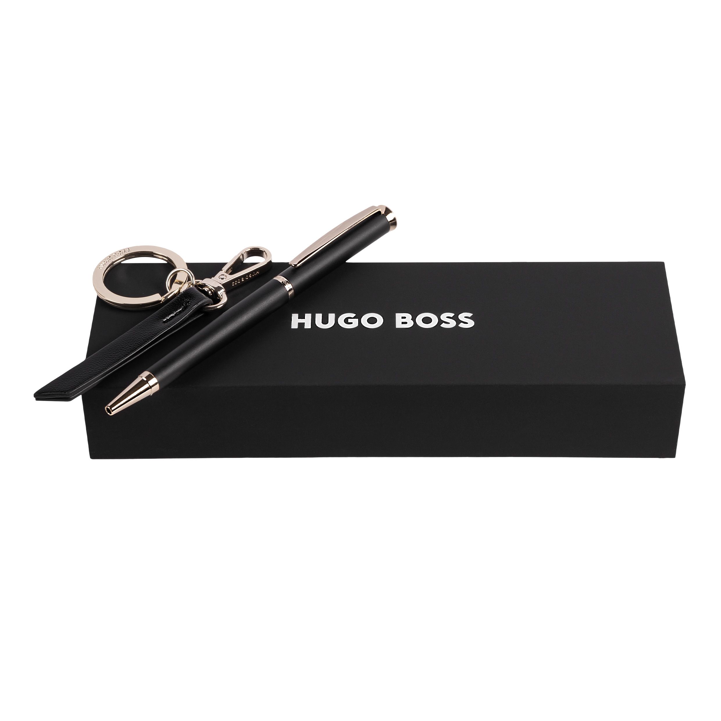 Zestaw upominkowy HUGO BOSS długopis i brelok - HAK311A + HSC3114A P092089P PM-HPBK311A