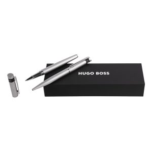 Zestaw upominkowy HUGO BOSS długopis i pióro kulkowe - HSW3674B + HSW3675B P092140P PM-HPBR367B