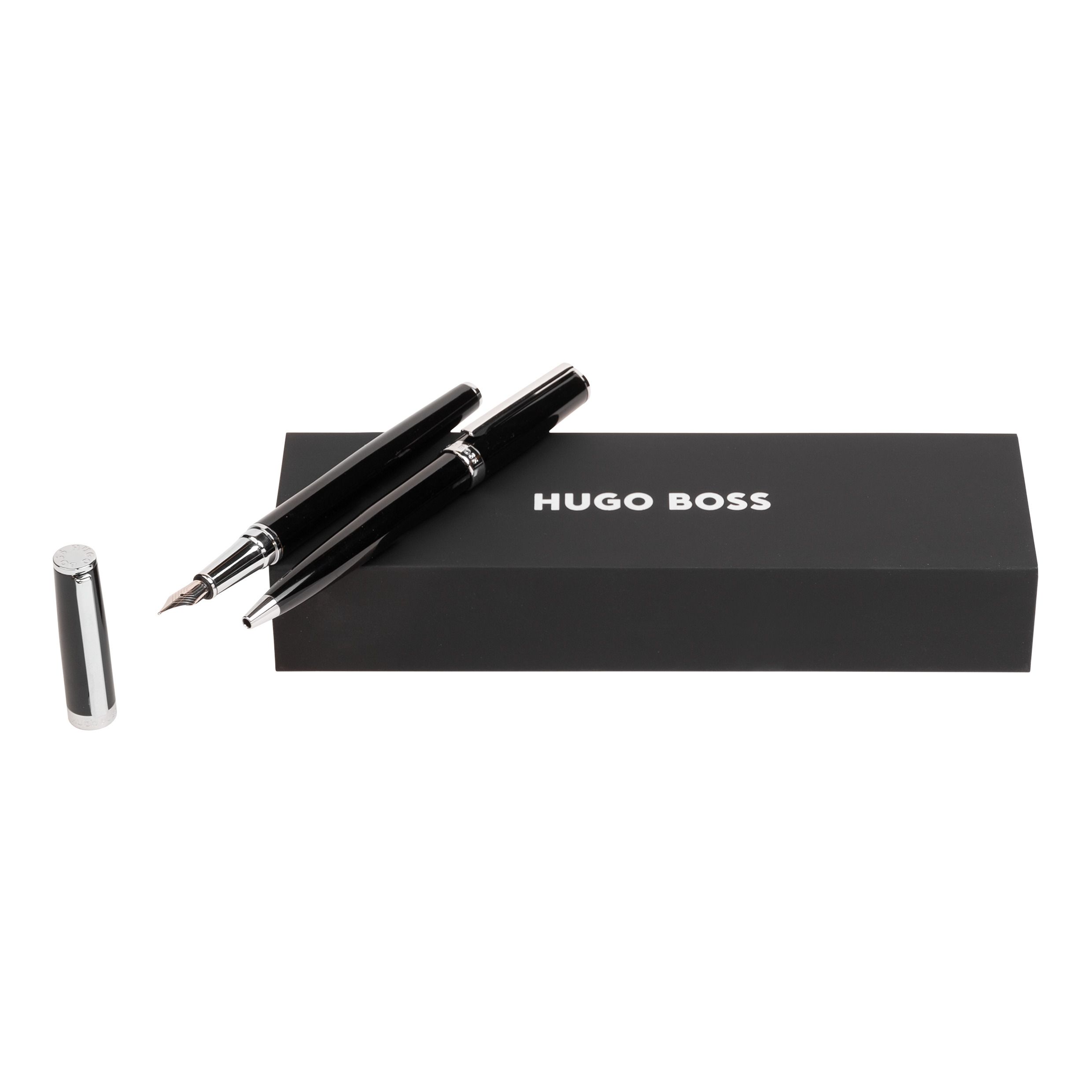Zestaw upominkowy HUGO BOSS długopis i pióro wieczne - HSN2542A + HSN2544A P092119P PM-HPBP254A