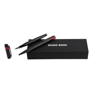 Zestaw upominkowy HUGO BOSS długopis i pióro wieczne - HSW3672A + HSW3674A P092127P PM-HPBP367A