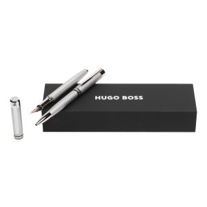 Zestaw upominkowy HUGO BOSS długopis i pióro wieczne - HSY2652B + HSY2654B P092121P PM-HPBP265B