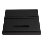 Zestaw upominkowy HUGO BOSS długopis i teczka A4 - HDF309A + HSF3904A P092080P