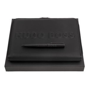 Zestaw upominkowy HUGO BOSS długopis i teczka A5 - HSH2094A + HTM209A P092094P PM-HPBM209A