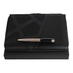 Zestaw upominkowy HUGO BOSS długopis i teczka A5 - HSV3064B + HTM308A P092104P