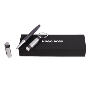Zestaw upominkowy HUGO BOSS pióro kulkowe i brelok - HAK306D + HSV3065D P092156P PM-HPKR306D