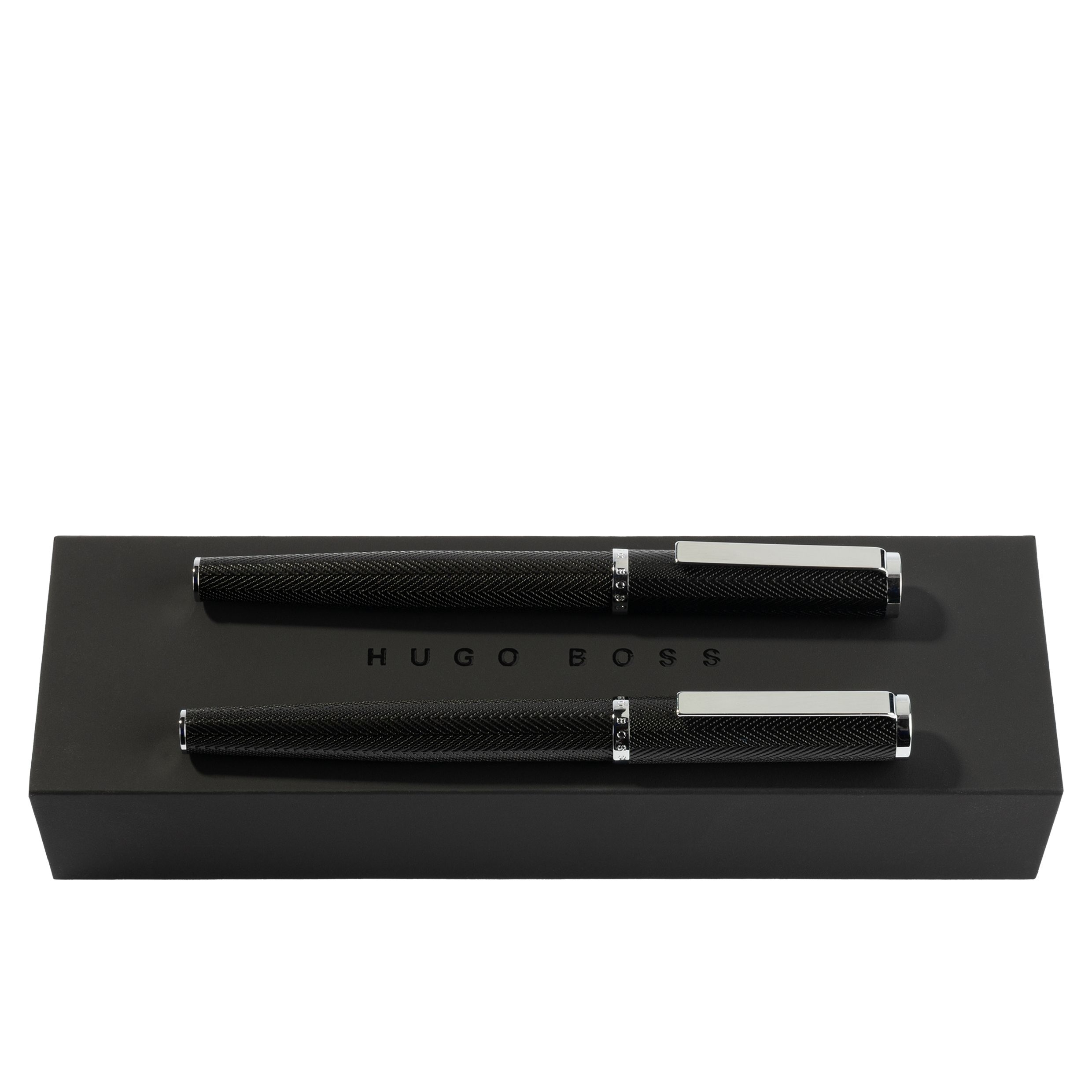 Zestaw upominkowy HUGO BOSS pióro kulkowe i pióro wieczne - HSI1062B + HSI1065B P092161P PM-HPPR106B