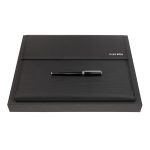 Zestaw upominkowy HUGO BOSS pióro wieczne i teczka A4 - HDF210A + HSN2542A P092146P