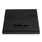 Zestaw upominkowy HUGO BOSS pióro wieczne i teczka A4 - HDF309A + HSN2542A P092147P
