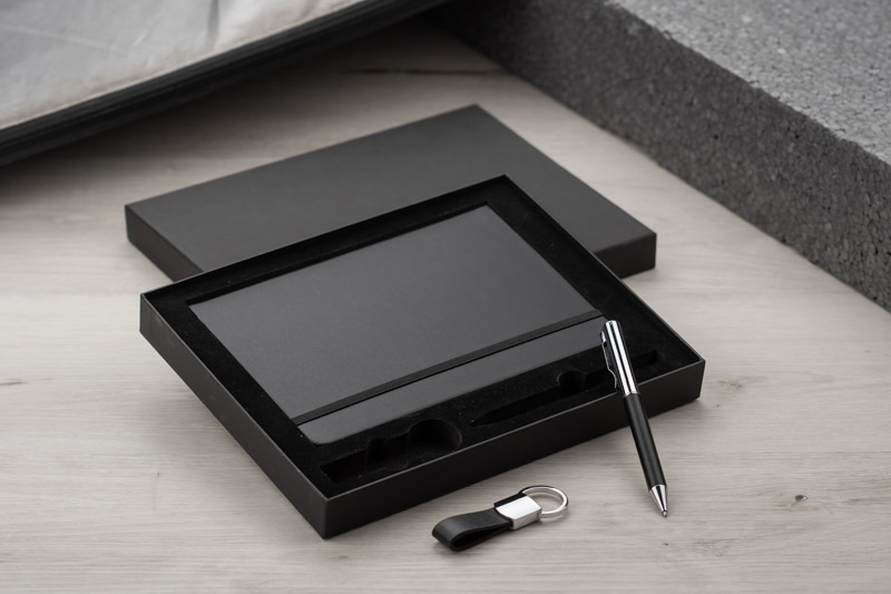 Zestaw notes z długopisem i brelokiem PROBIZ P056284A