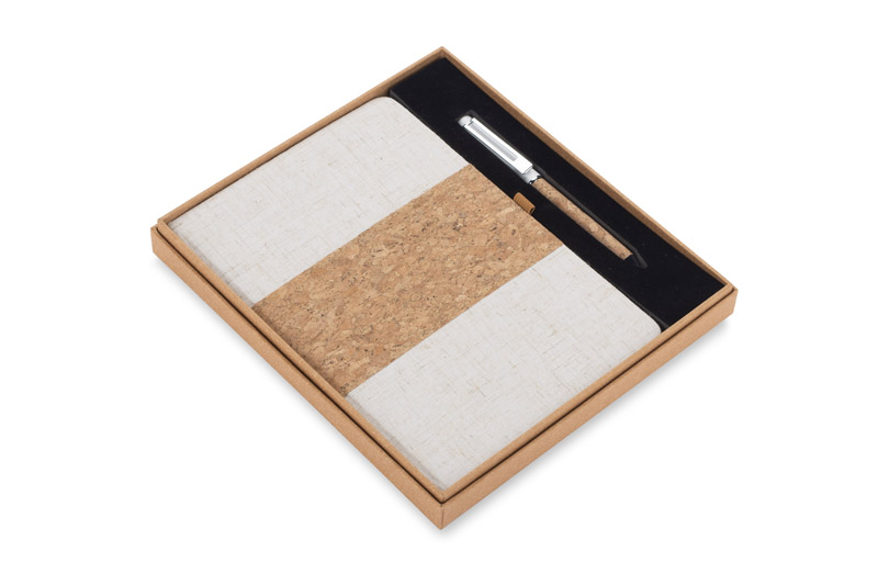 Zestaw - notes z długopisem CALMO P056519A