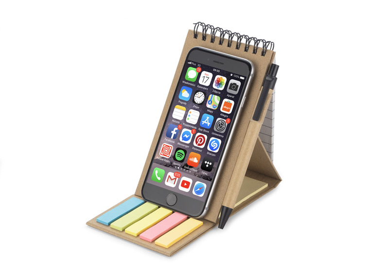 Zestaw karteczek z długopisem ZENTO P056535A