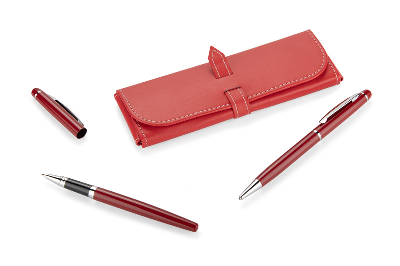 Zestaw piśmienniczy MONTANA P002336A czerwony