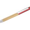 Długopis bambusowy BALIS P101447A czerwony