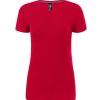 Koszulka damska Action V-neck P066730F formula red 1
