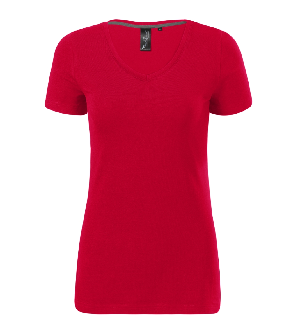 Koszulka damska Action V-neck P066730F MA-U701-W