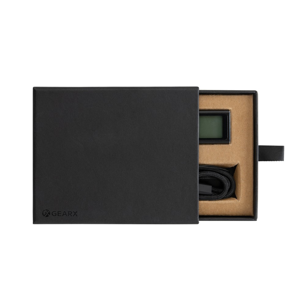 Dalmierz laserowy 30m Gear X, aluminium z recyklingu P054761X