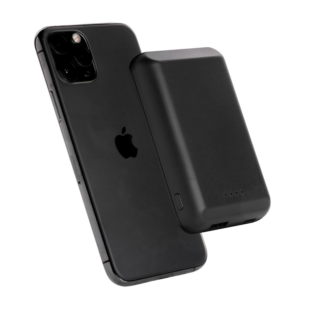Magnetyczny, bezprzewodowy power bank 5000 mAh, 5W P008325X